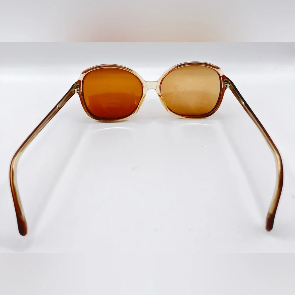 Viva 304 Brown Round Sunglasses Frames Only - Picture 6 of 8
